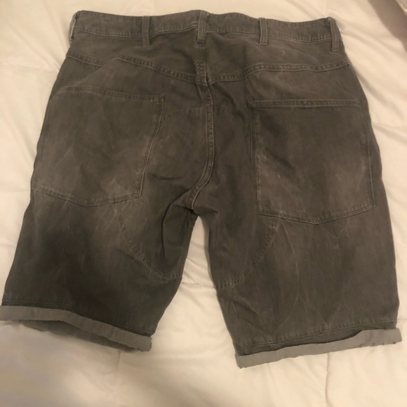 Gray G raw shorts - Picture 2 of 3